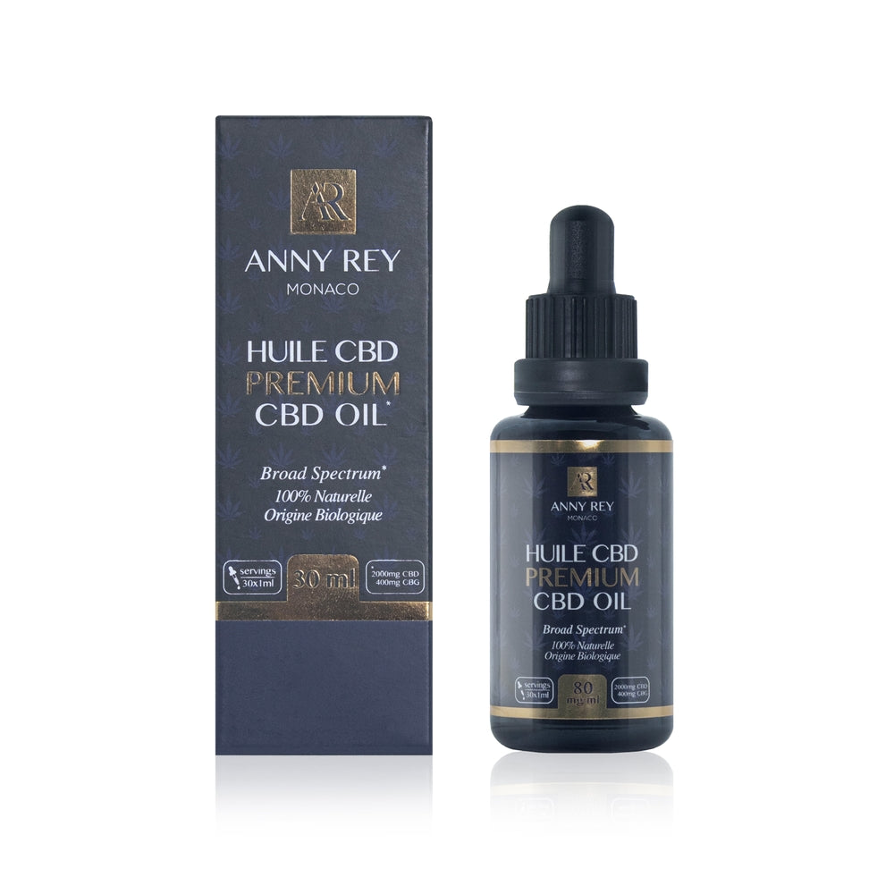 Huile CBD ANNY REY Aceite de cáñamo orgánico, 30 ml