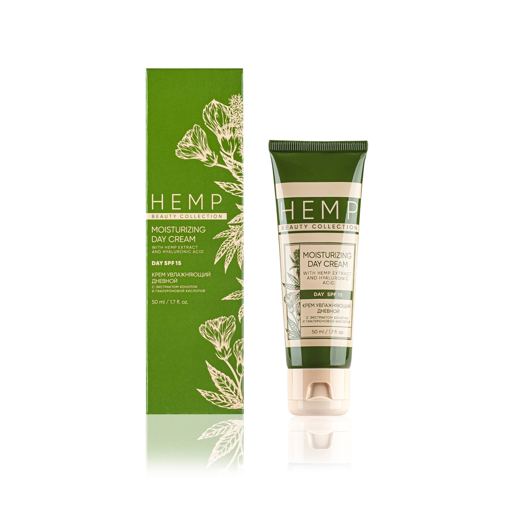 Crema hidratante de día para todo tipo de pieles HEMP, 150 ml